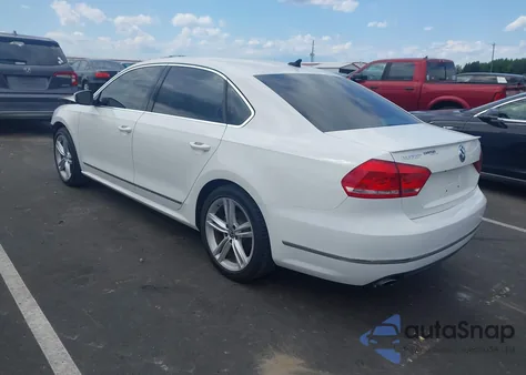 2014 Volkswagen Passat 1.8T Sel Premium из США, поврежденный, VIN 1VWCT7A34EC105794